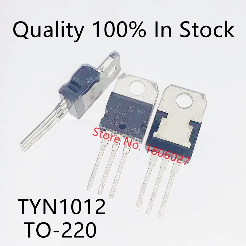 

10pcs/lot TYN1012 12A 1000V unidirectional thyristor package TO-220