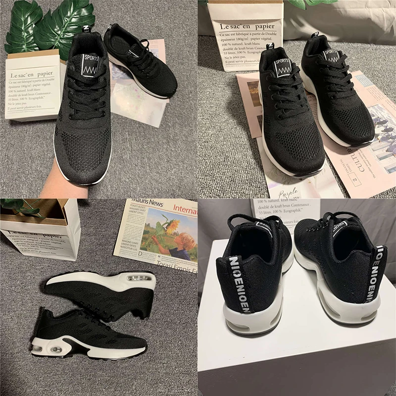 

Women's Black Sports Shoes 2019 Black Sneakers For Women Top Sport Shoes Designer Sneakers Running Shoes For Men Women Tennis