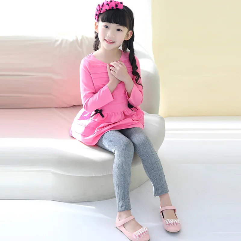 Детская одежда штаны новые леггинсы для девочек однотонные детские больших