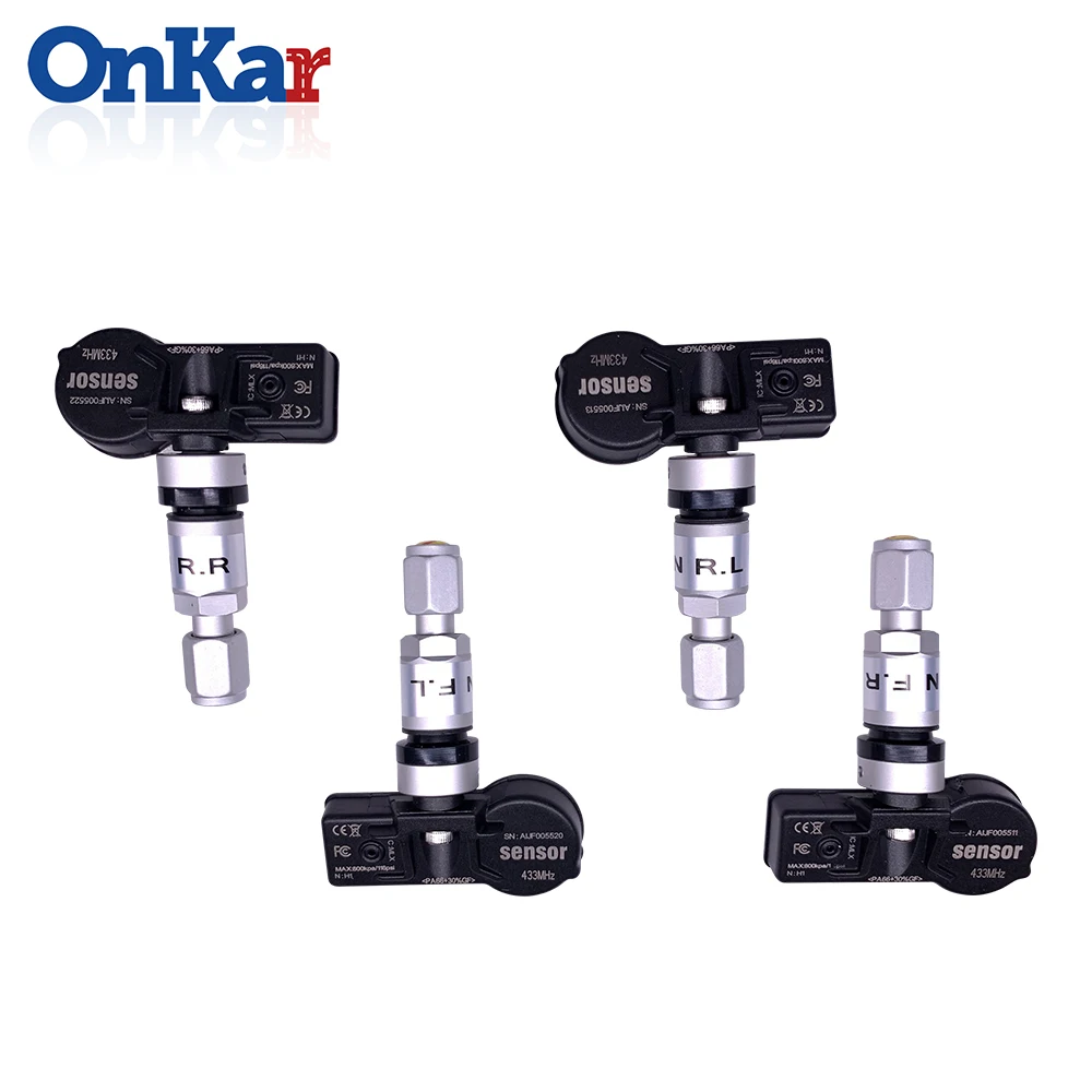 ONKAR Android USB система мониторинга давления в шинах подключи и играй автомобильный dvd-плеер gps навигация с 4 внутренними датчиками USB TPMS