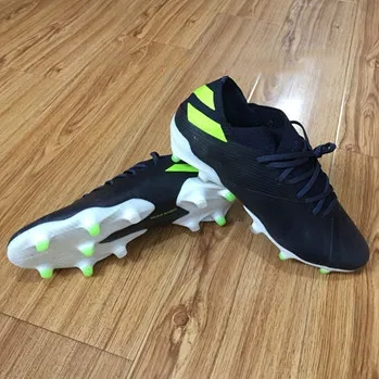 7 Высокое качество мужские футбольные бутсы Nemeziz 19,1 FG футбольные бутсы messi футбольные бутсы Tacos de futbol - Цвет: 7