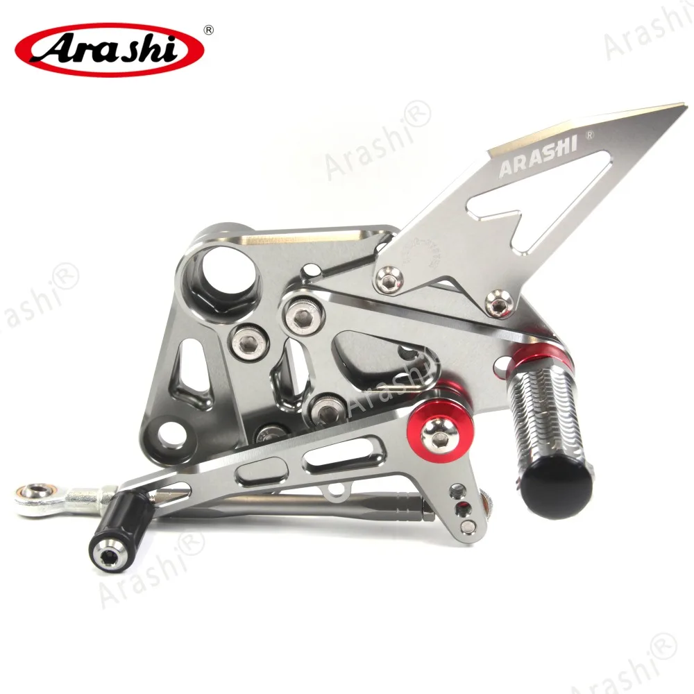 Arashi для KTM RC 390- CNC регулируемый Rider Rearset подножка алюминиевая подножки DUKE 390 RC390