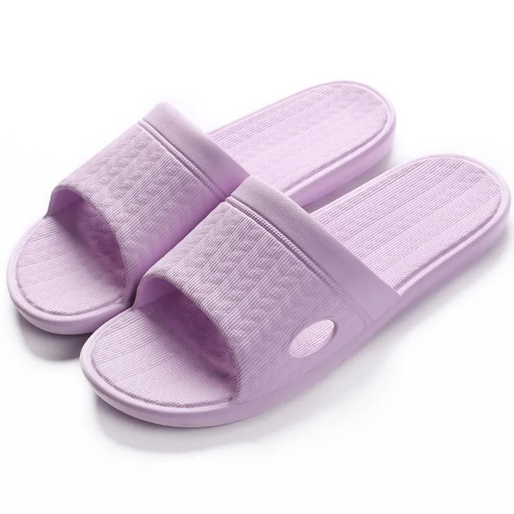 SAGACE/женская обувь Летние однотонные домашние тапочки унисекс Нескользящие