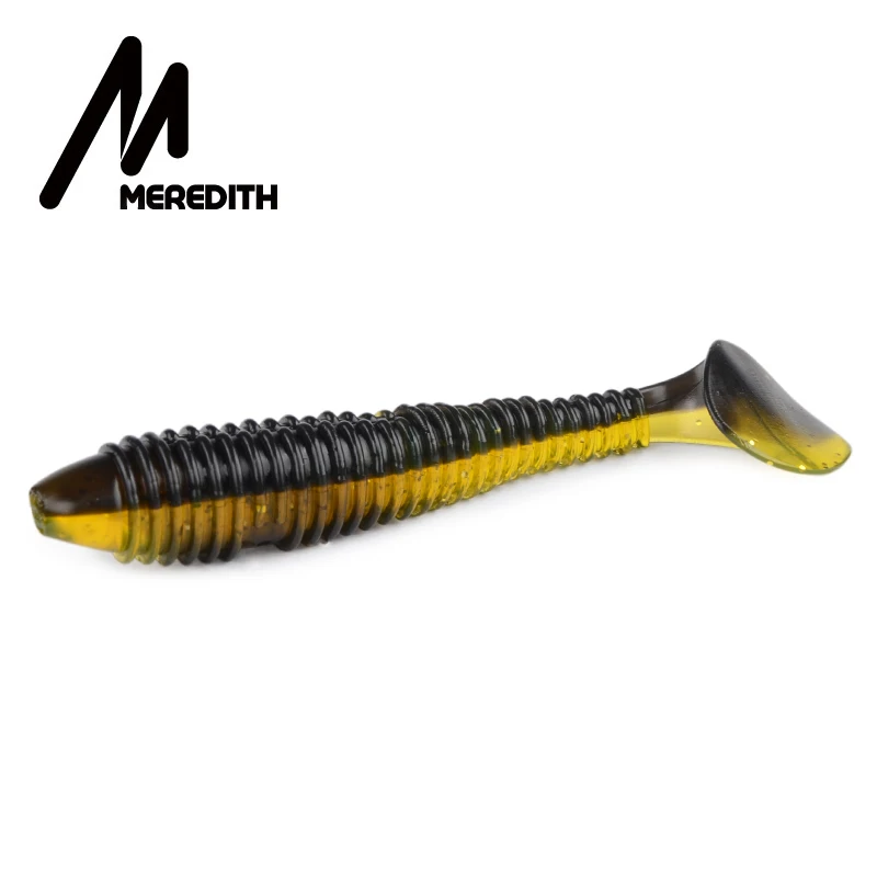 Рыболовные приманки MEREDITH Swing Impact FAT 75 мм 85 мм 180 мм мягкая резиновая приманка Вибрационный хвост воблеры рыболовные снасти силиконовая приманка на щуку - Цвет: G