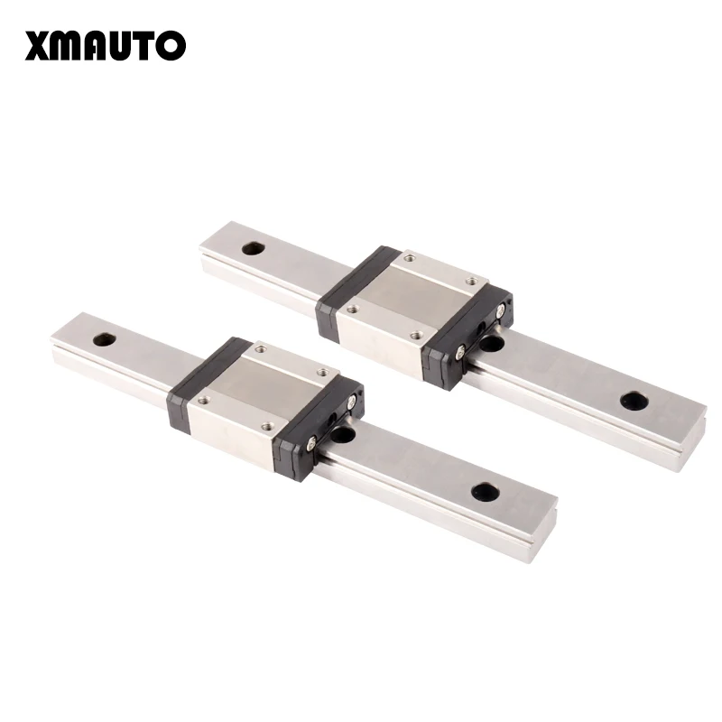 Миниатюрная линейная направляющая MGN12 MGN15 100 - 1000 мм 2 шт. MGN + Каретка MGN12H или MGN12C