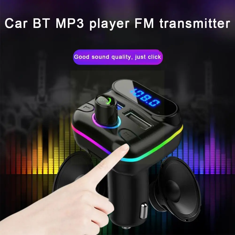 

Автомобильный FM модульный MP3-плеер PD 18 Вт Тип C QC3.0 Зарядное устройство USB Беспроводная гарнитура Bluetooth-совместимый передатчик автомобильный ...