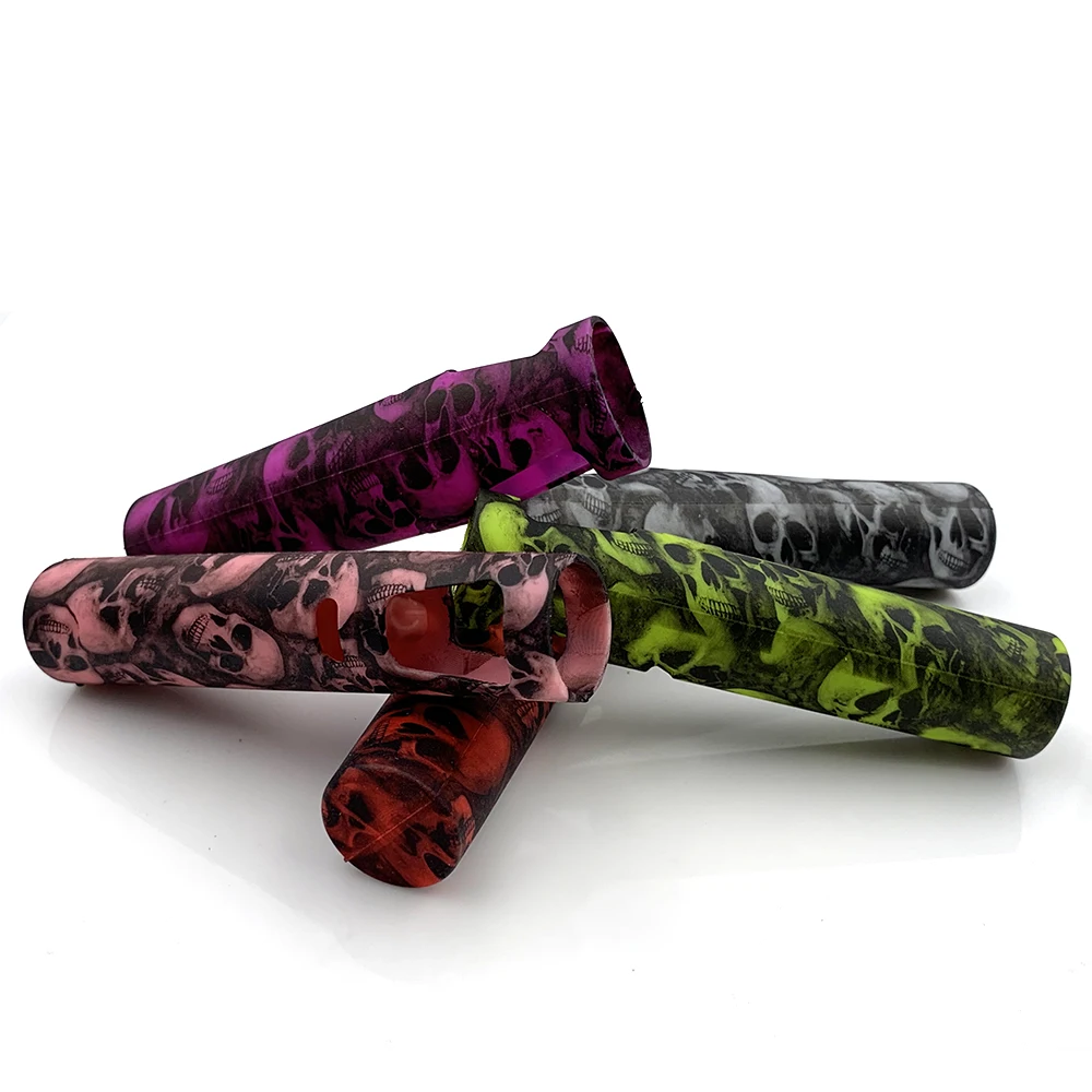 Силиконовый чехол в стиле черепа для сигарет EGo AIO Kit защитный резиновый