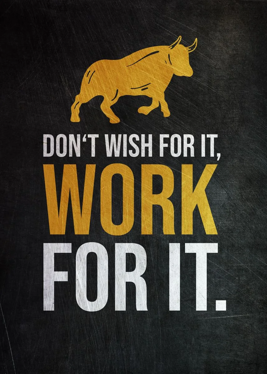 

Work For It Canvas Painting Motivational Posters Inspirational Wall Art Positive Quotes With Emotive Pictures For Work Study