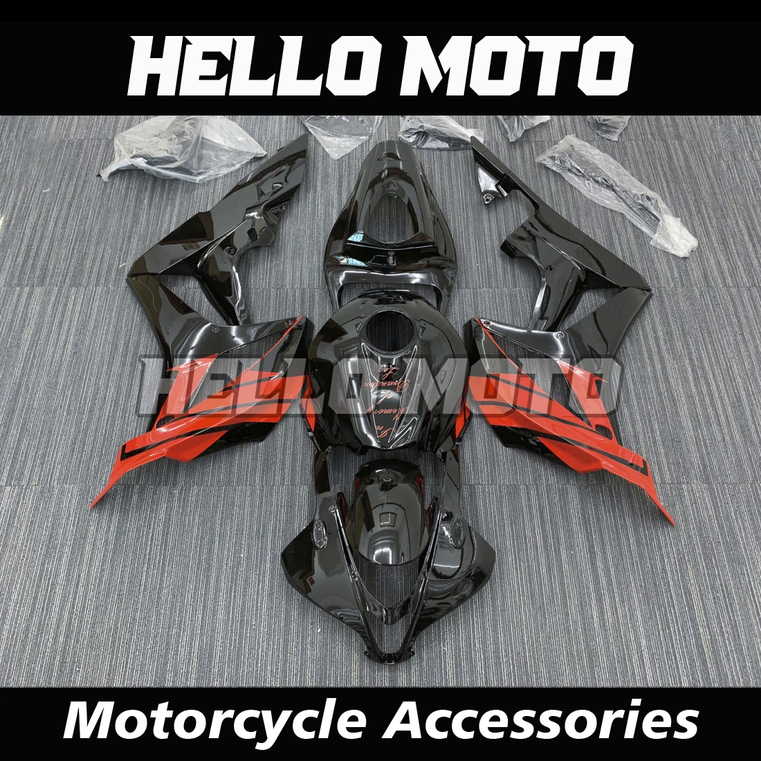 

Подходит для CBR600RR 2007 2008 CBR600 RR PC40 CBR 600RR Корпус мотоцикла обтекатель спойлер корпус ABS литьё под давлением