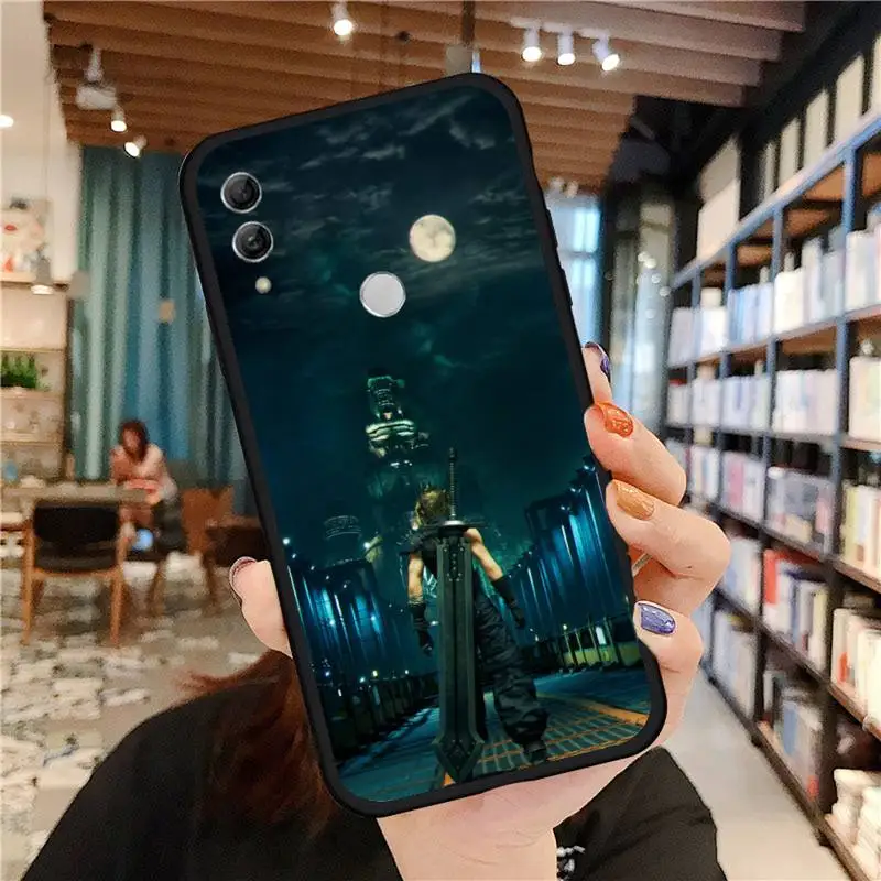 

Final Fantasy VII Phone Case For Huawei Honor 7C 7A 8X 8A 9 10 10i Lite 20 NOVA 3i 3e