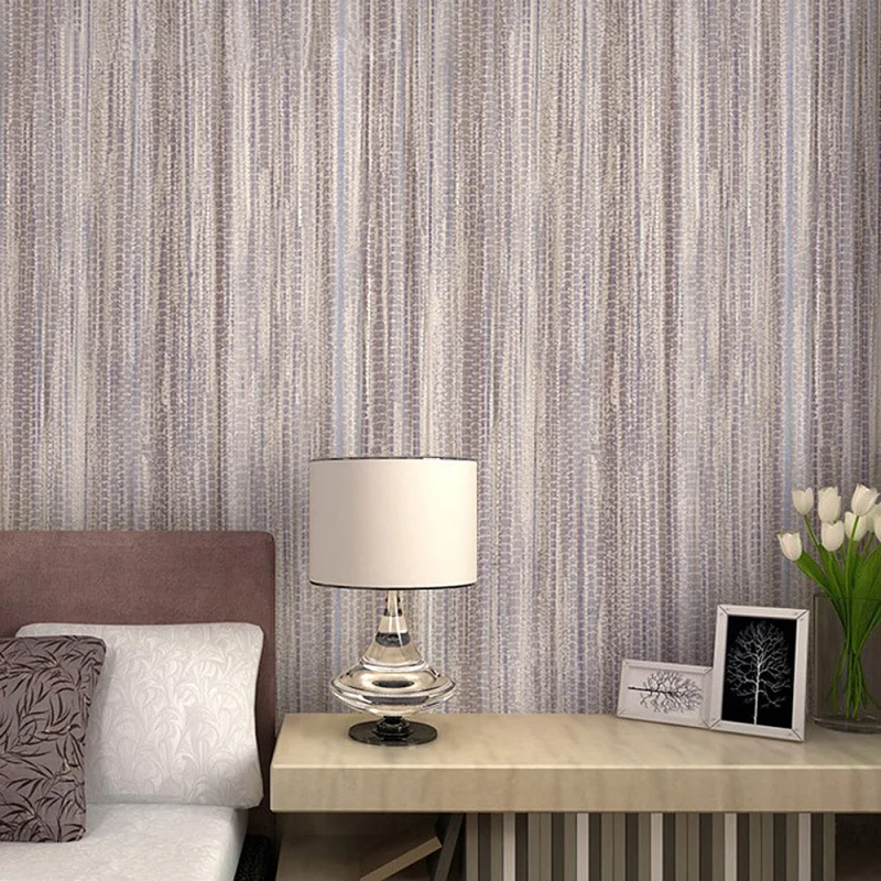 

9.5M Straw Texture PVC Waterproof Wallpaper Simple Style Home Wall Background Decor Wall Sticker For Living Room Bedroom
