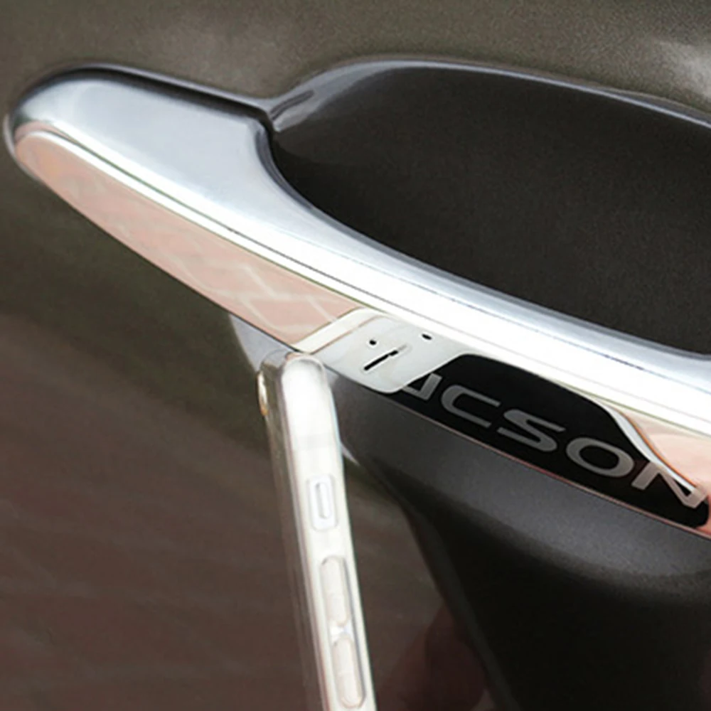 Хромированные наружные дверные ручки Декоративные Чехлы для HYUNDAI TUCSON 2015 2016 2017 2018