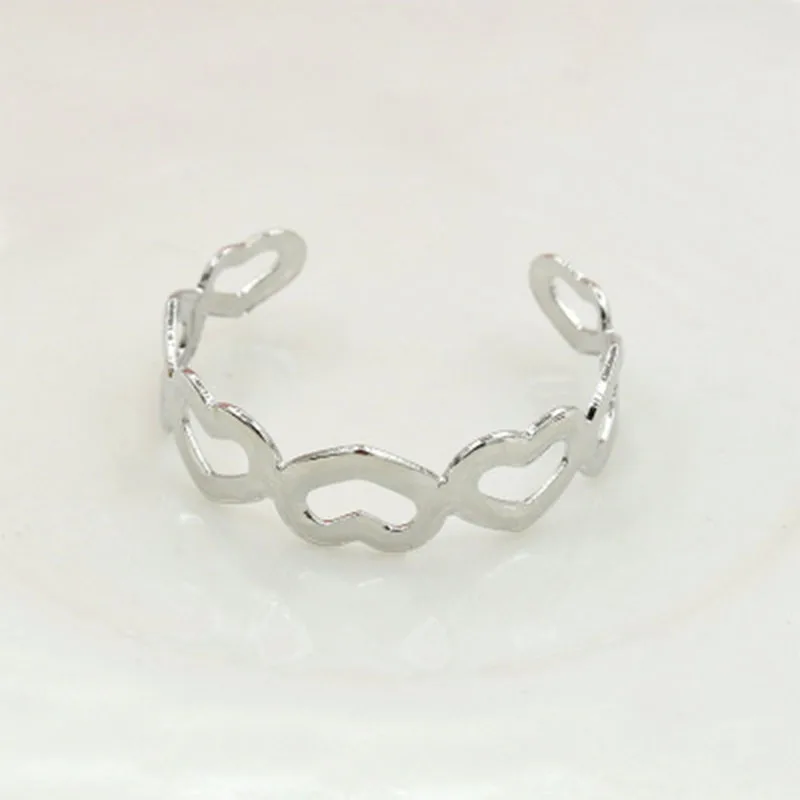 2019 New Fashion Ring Star Dazzling Open Finger For Women Girls Knuckle Jewelry Bijoux Birthday Gifts Wholesale WD664 | Украшения и