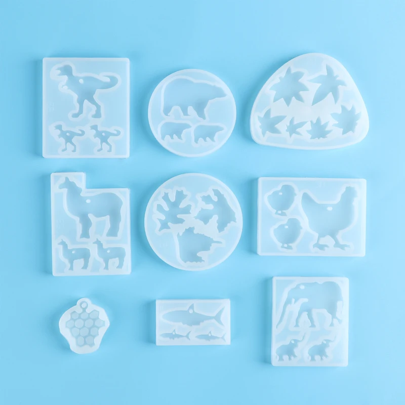 DIY маленькие животные динозавры драконы форма помадка инструменты для украшения