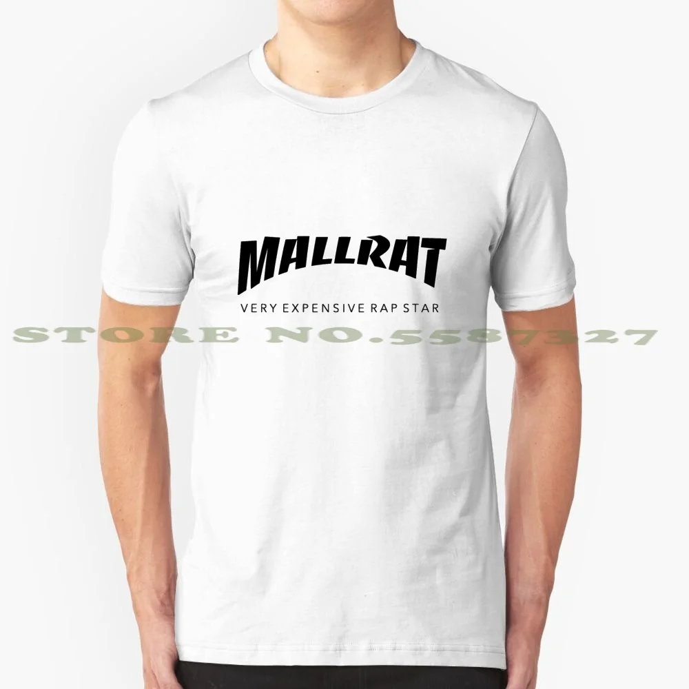 Модная Винтажная футболка с логотипом Mallrat австралийская певица очень дорогой