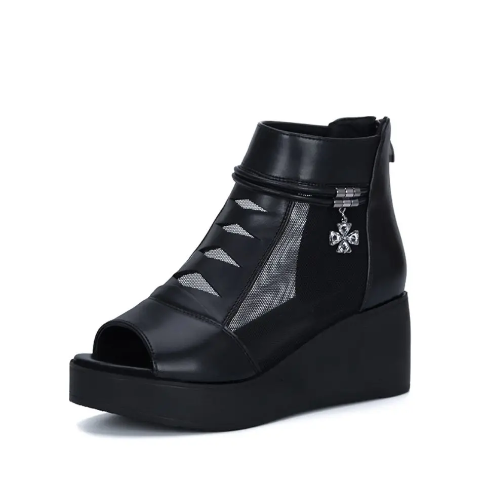 

Босоножки женские весенне-летние на плоской подошве