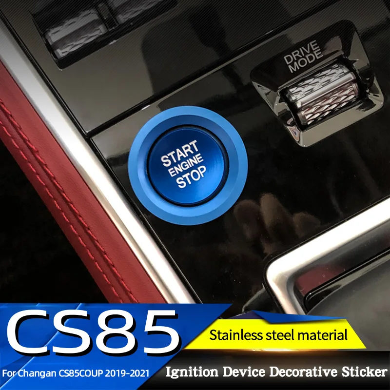 

Start Button For Changan CS85 COUPE 2019-2021 Panel Decorative Window Control Frame Stickers Interior Accessories