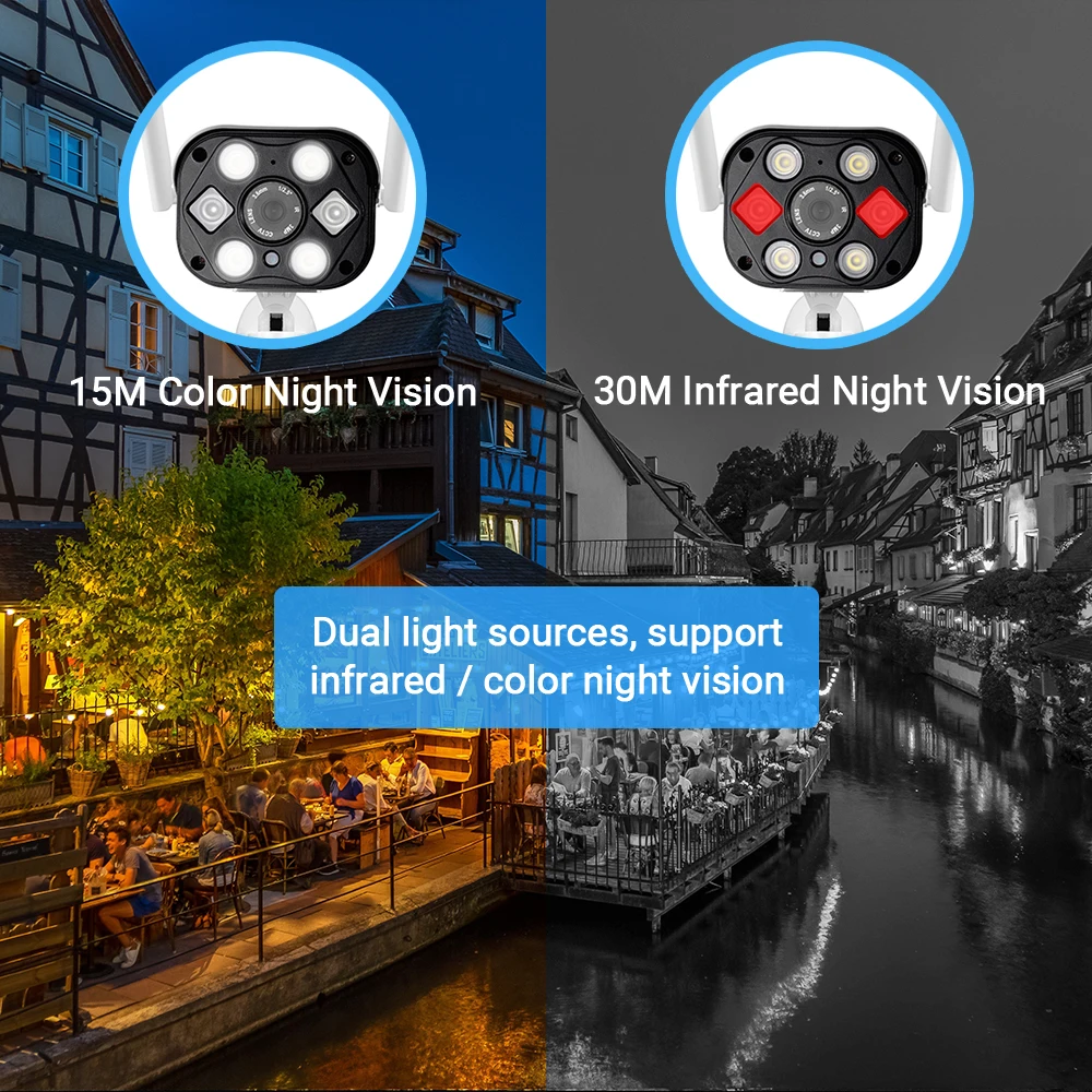 HD 1080P Yoosee Wi-Fi камера Проводная Беспроводная ONVIF IP-камера водонепроницаемая
