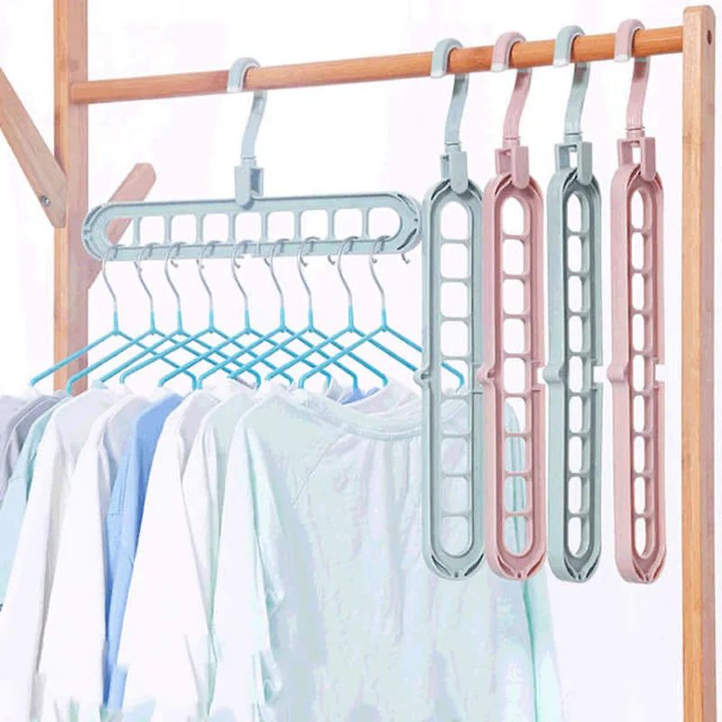 Многофункциональная вешалка для хранения 1 шт. многоярусная умная одежды