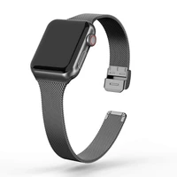 milanese strap for apple watch band 44mm 40mm 38mm 42mm 45mm 41mm stainless steel watchband bracelet iwatch series 7 6 se 5 4 3