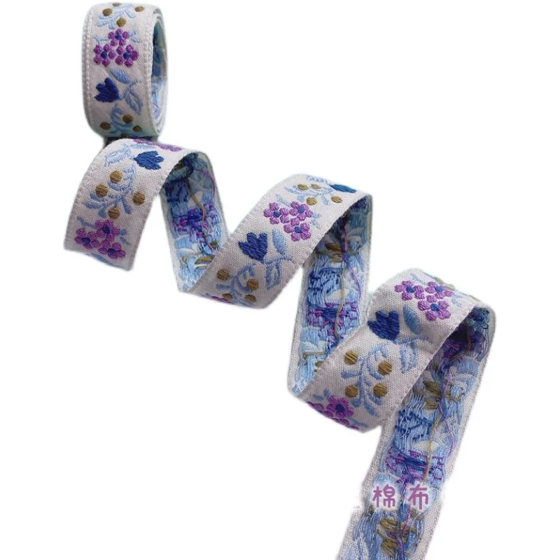 

Purple Antique Jacquard Ribbon Ribbon 137th Handmade Bow Hair Accessories