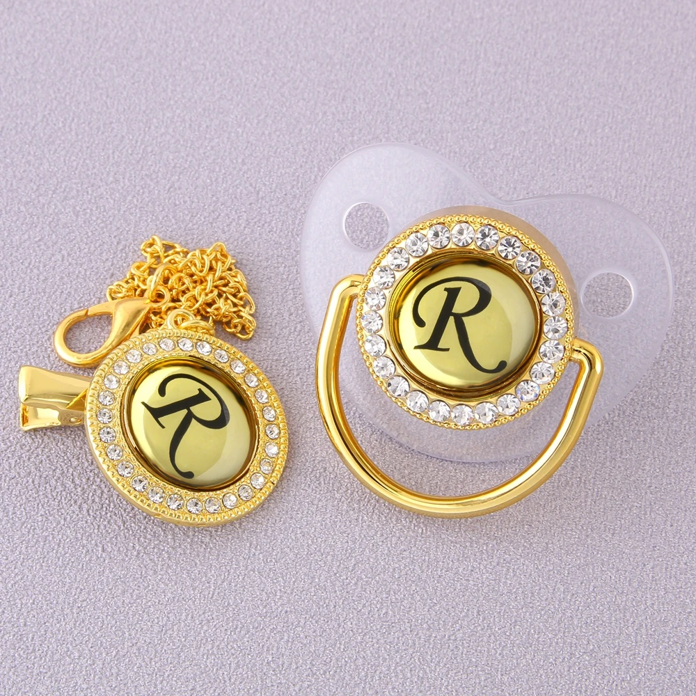 Силиконовая соска-стразы для младенцев 26 букв | Мать и ребенок