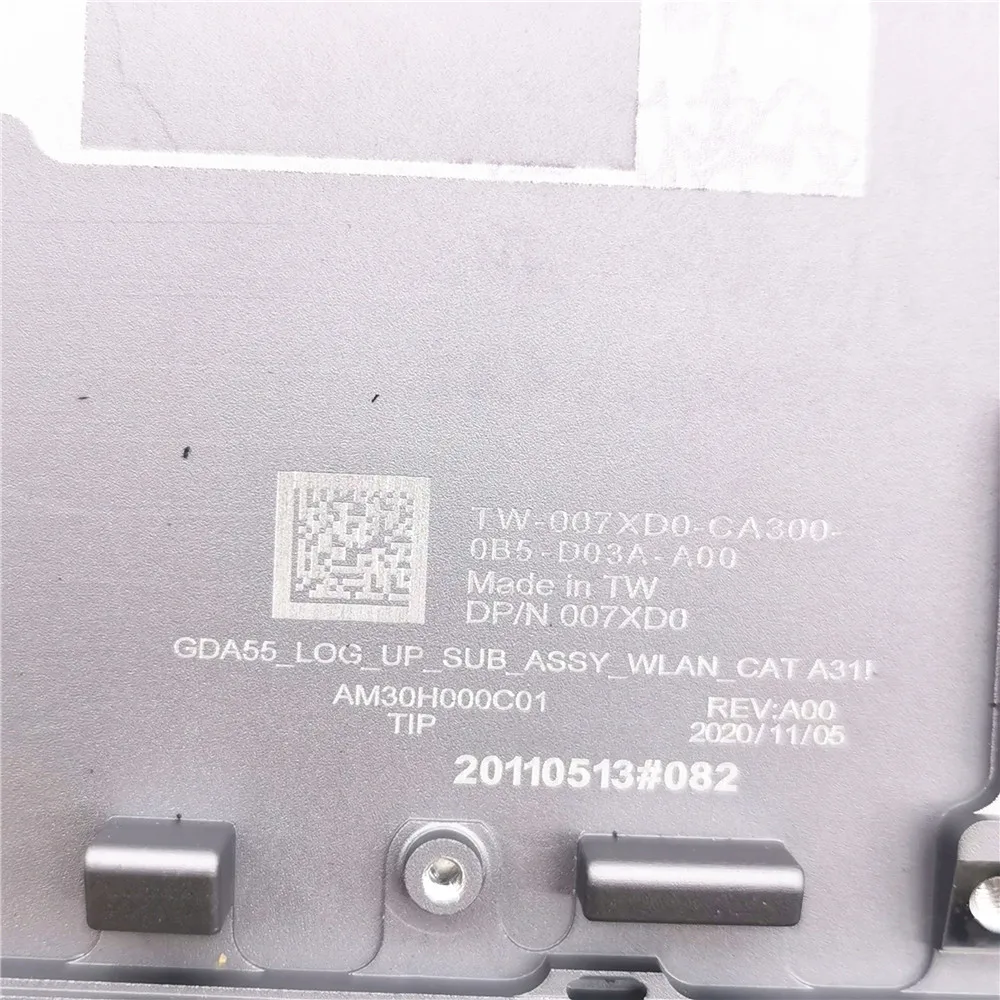 New Original 007XD0 07XD0 AM30H000C01 For Dell Latitude 9520 2-in-1 GDA55 Laptop Replacement Palmrest Upper Cover Case Assy