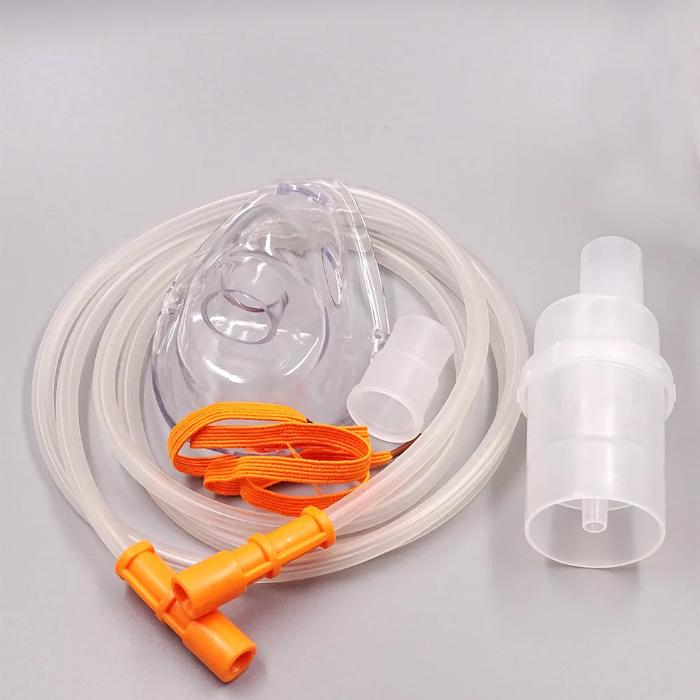 6ML Medical Nebulizer Cup Mask Filters Atomizer Catheter Inhaler Set Compressor Accessories Spray Adult Children | Красота и здоровье