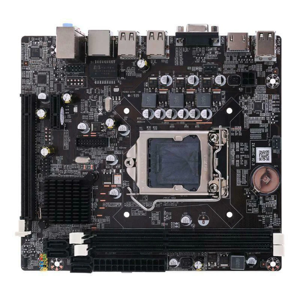 

H61 LGA 1155 Материнская плата для настольного ПК материнская плата DDR3 двухканальная для Intel LGA1155 Core I3 I5 процессор компьютерная материнская плата