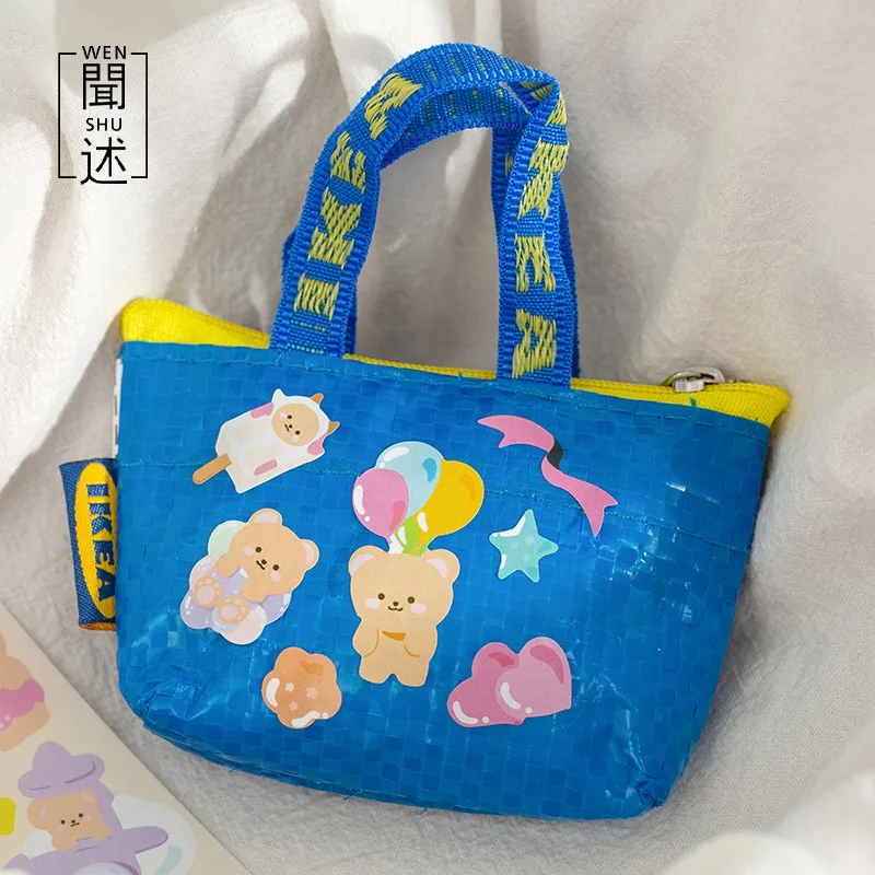 

2 Sheets Cute Korean Stickers Set Kawaii Bear Planner Stickers For Journals Scrapbooking Planners Cards Diy Arts And Crafts