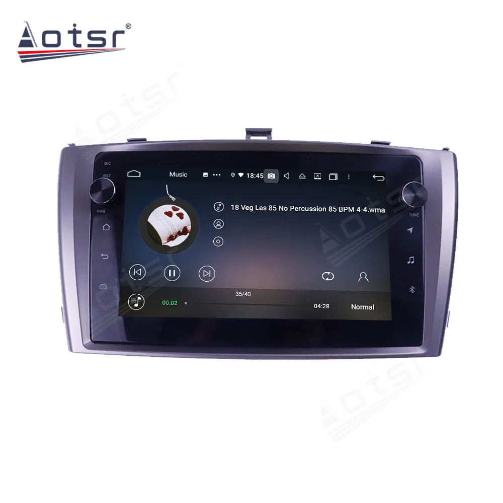

For Toyota Avensis 2009 2010 2011 - 2015 Car Radio GPS Navigation Android Multimedia Audio DVD Audio Player 128GB Screen Carplay