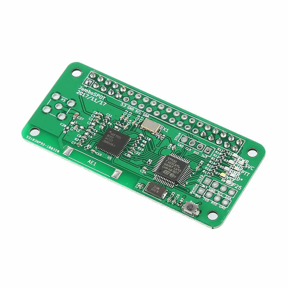 Jumbospot UHF VHF UV MMDVM Hotspot поддержка P25 DMR YSF 32bit ARM процессор для Raspberry Pi Zero 3B | Электроника