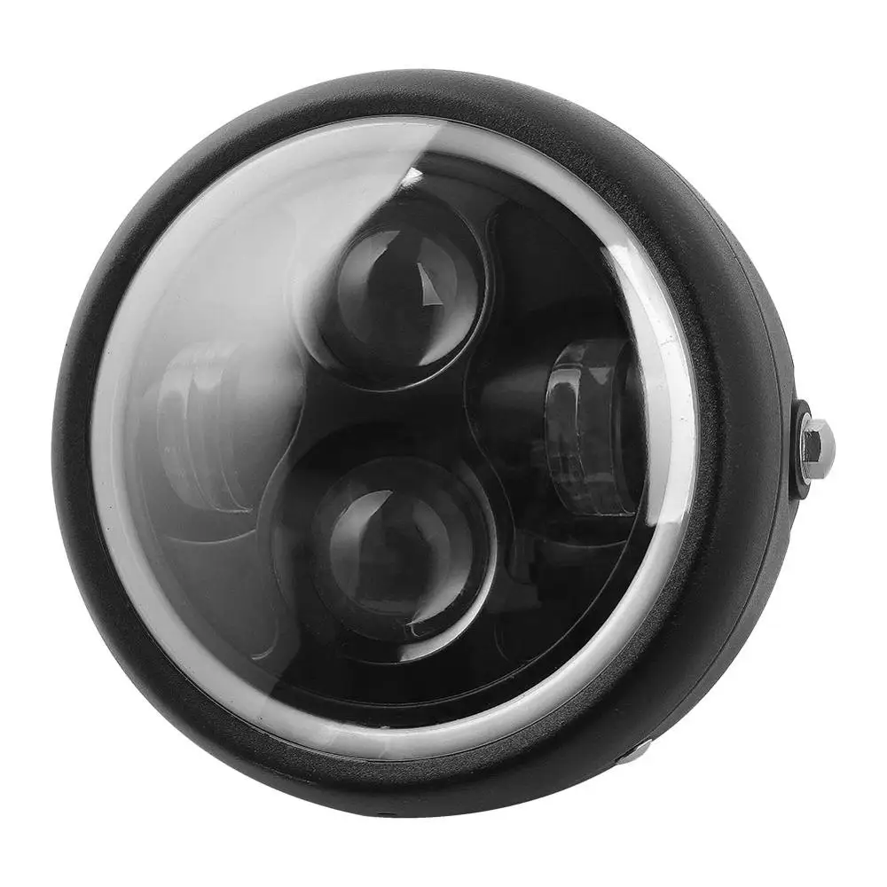 Светодиодный фонарь для мотоцикла в стиле ретро 6 5 дюйма фара с высоким и низким