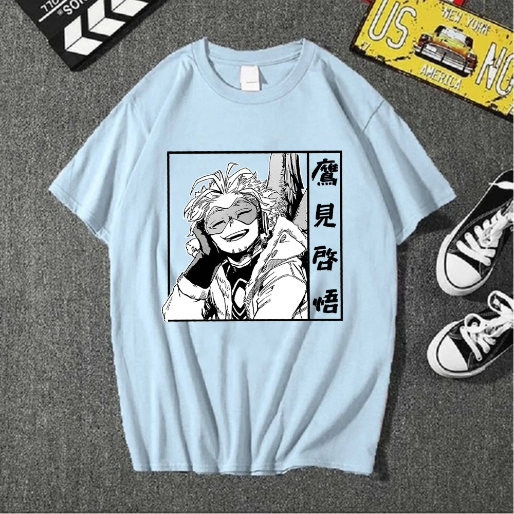 Футболка мужская оверсайз с принтом героев аниме Моя геройская Академия