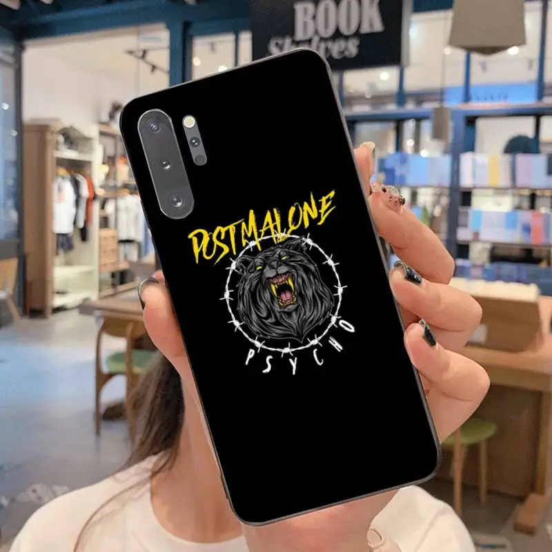 Чехол для телефона Post Malone Beerbongs Samsung Galaxy Note20 ultra 7 8 9 10 Plus lite J7 J8 2018 Prime | Мобильные