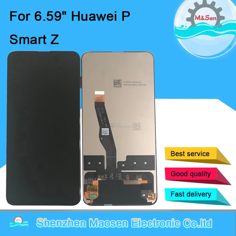 6 59 &quotоригинал для Huawei P Smart Z Y9 Prime 2019 ЖК дисплей + сенсорная панель дигитайзер Honor 9X