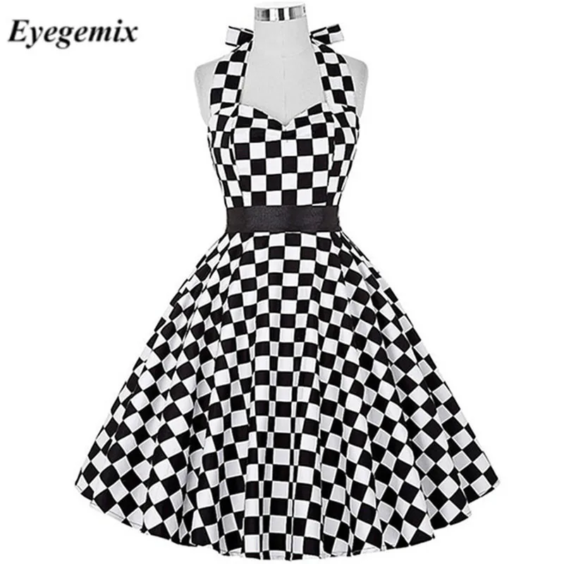 2021 сексуальное Ретро белое Цветочное платье Одри Хепберн винтажное с лямкой на