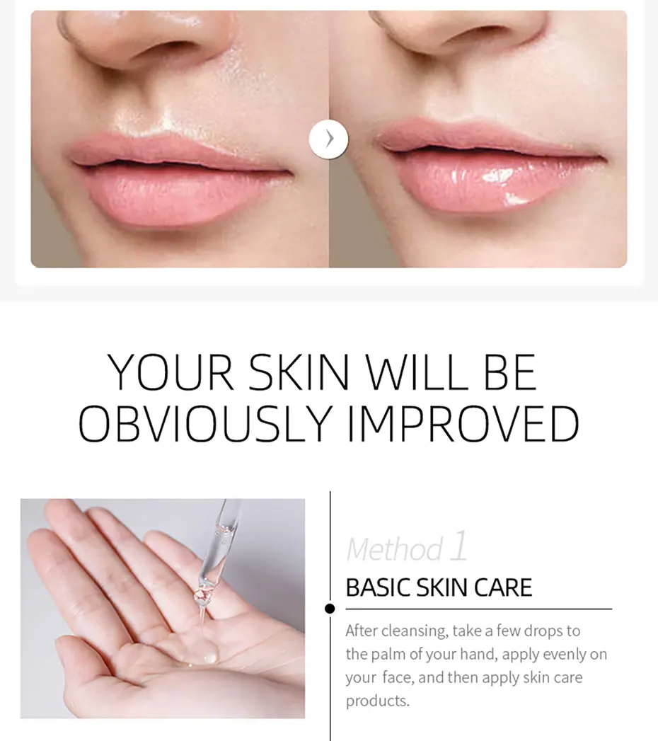 LAIKOU 15ml Original Serum Sakura Anti Aging Hyaluronic Acid Pure 24K Gold Whitening Vitamin C Essence Skin Care Face Serums
