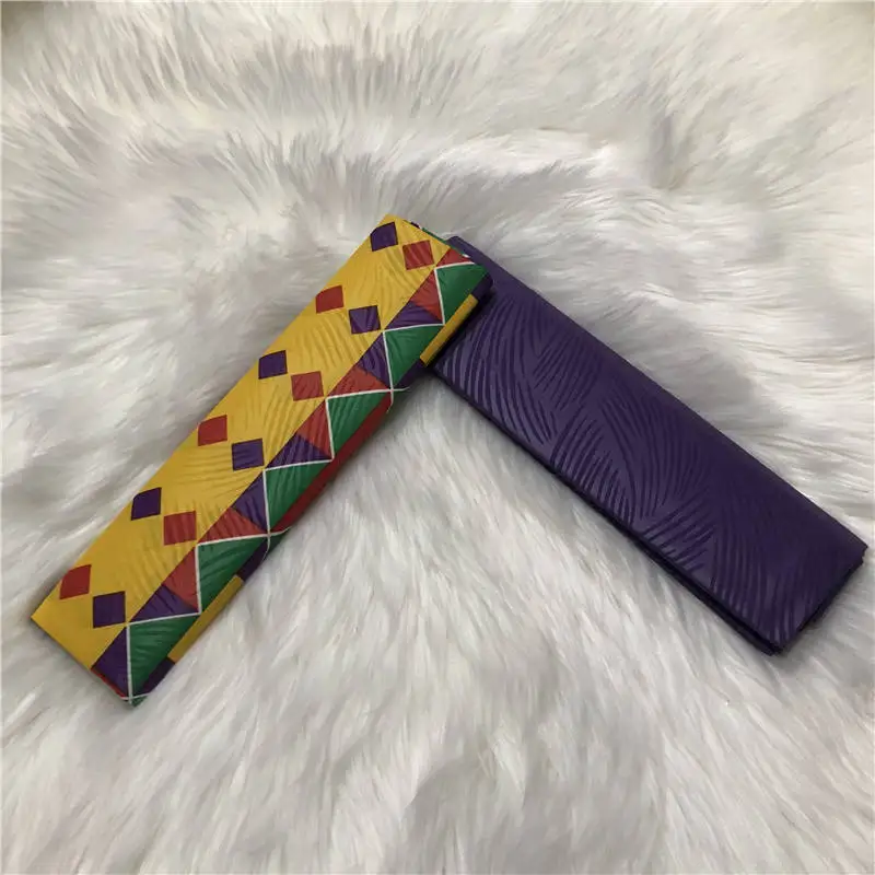 Анкара ткань Африканский настоящий воск принты Гана кэнте Ткань 2 + ярдов