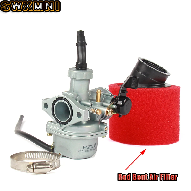 Карбюратор PZ22 22 мм с воздушным фильтром 38 для парка 125cc KAYO Apollo ESB XMoto Kandi/пыль/ATV