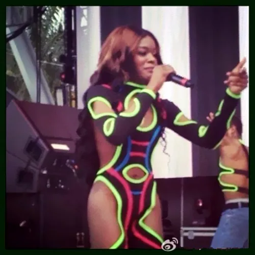 Сексуальное цельное платье новый певец в стиле поп-звезды DJ джаз хип-хоп DS