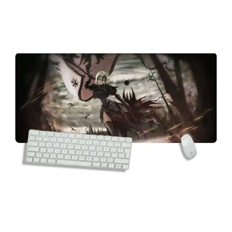 

fate Gaming Player desk laptop Rubber Mouse Mat Desk Table Protect Game Office Work Mouse Mat pad X XL Non-slip Laptop Cushion