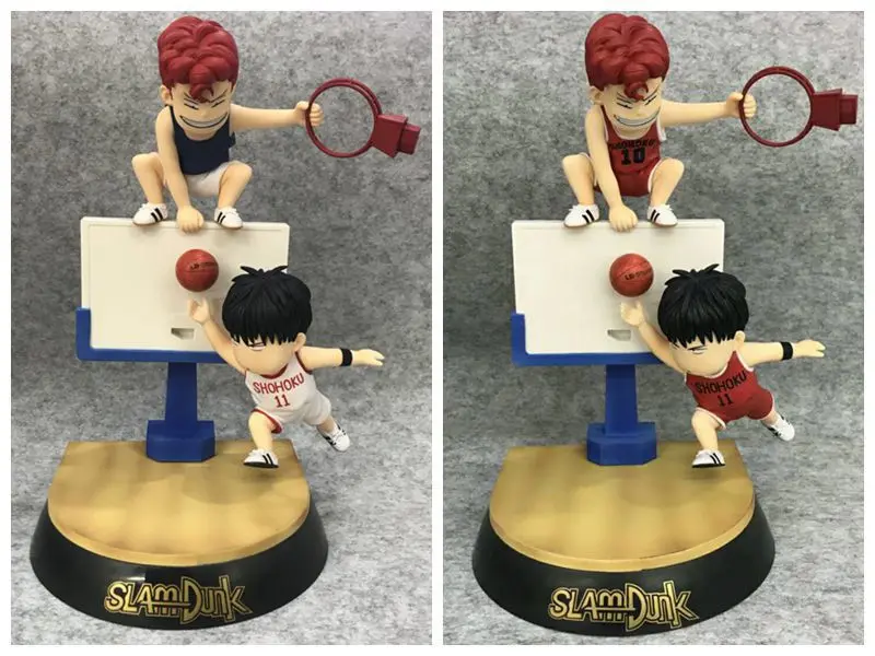 

Anime Slam Dunk GK Genius Sakuragi Hanamichi SD Statue Rukawa Kaede Boxed Figure