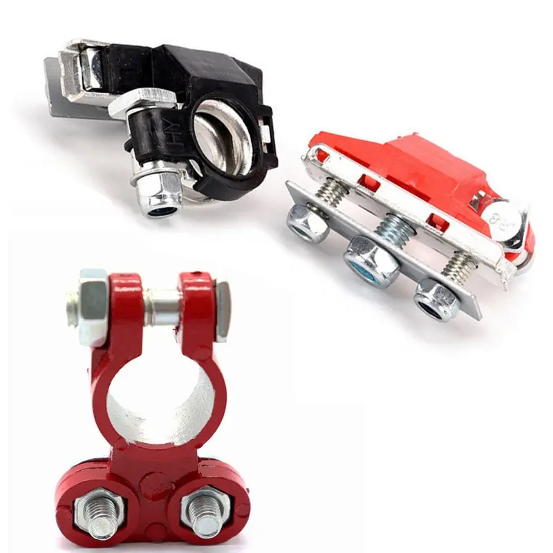 

Battery terminal battery column joint clip 12/24V Car Top Post Battery Terminals Wire Cable Clamp Terminal Connectors hot sale