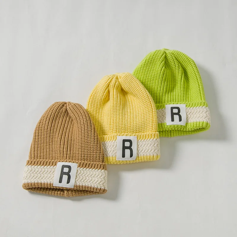 Зимняя шапка для маленьких девочек и мальчиков мягкая теплая детская Шапка-бини