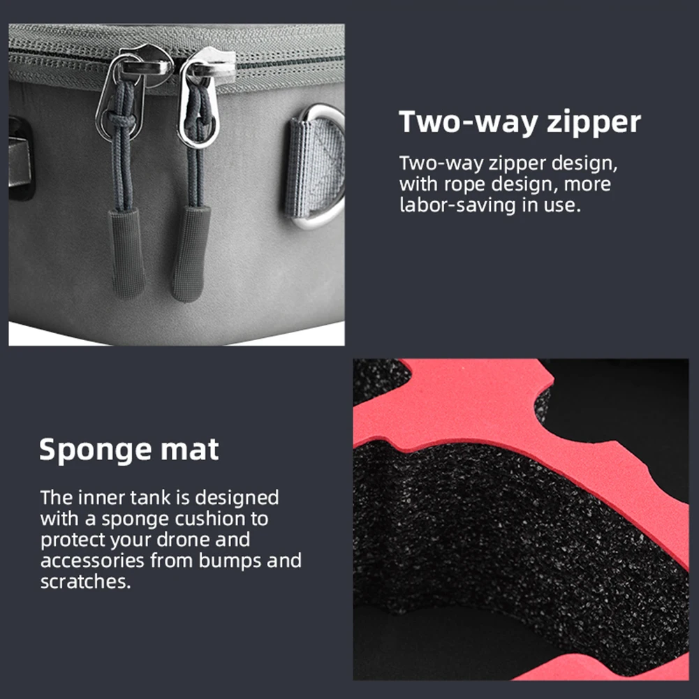 

Carrying Case for FIMI X8 Mini Drone Shockproof Storage Travel Carrying Case PC Hard Shell Collision Avoidance