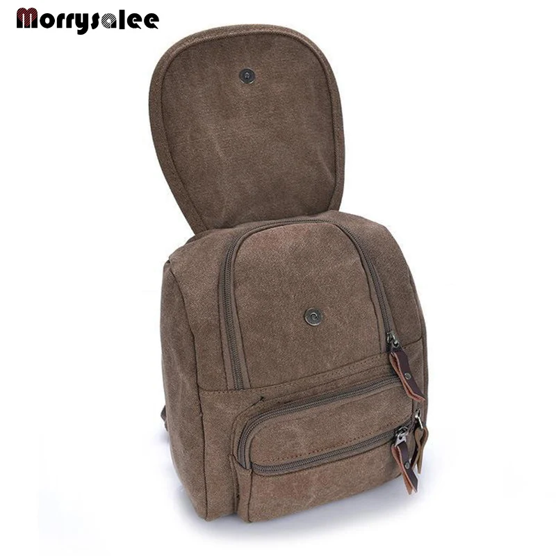 2021 новая волна небольшая наклонная сзади модный Сумки-холсты рюкзак Men'sWomen's