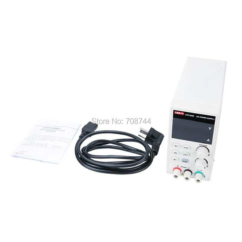 UNI T UTP1306S Регулируемый источник питания постоянного тока одиночный AC 32 V/6A 4 бит 220V