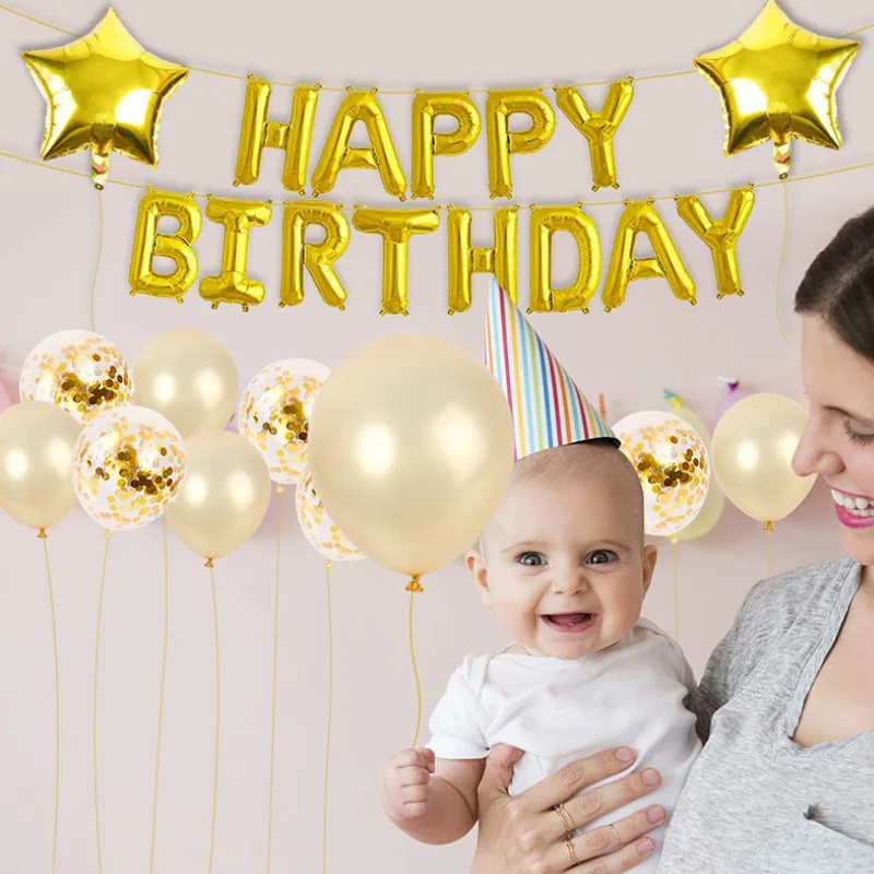 

Шары воздушные из фольги в виде золотых букв