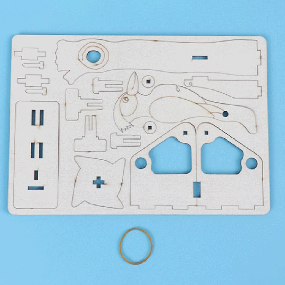 

Woodpecker DIY Children's Science Experiment Toys Science Education Toys Student Primary Making Invention DIY Handmade Bag